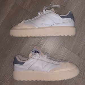 New Balance CT302 Men’s Platform Sneakers White Reflection Violet Size 9